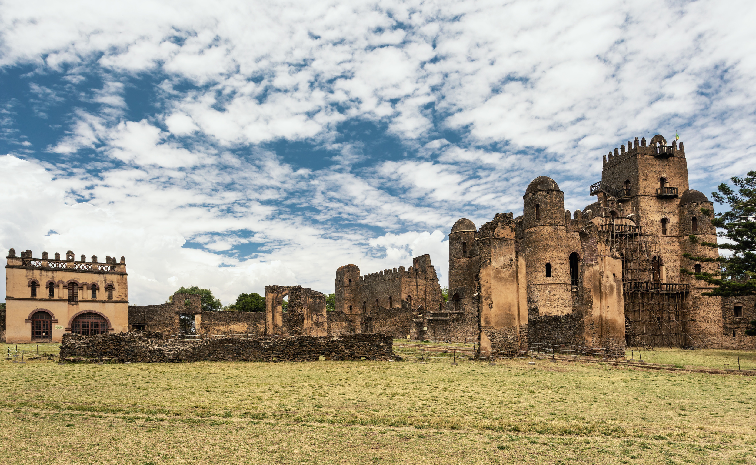 Fasil Ghebbi, Castle in Gondar, Ethipia Heritage